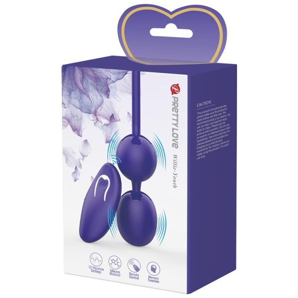 Willie Youth Bolas Kegel con Vibración y Control Remoto - imagen 2