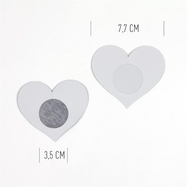 Wow Boobs! Cubre Pezones Corazón Holográficos - imagen 3