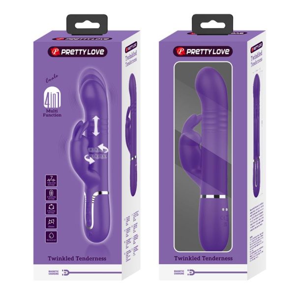 Coale Vibrador con Thursting y Bolas Rotatorias - imagen 2