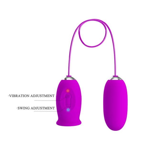 Daisy Huevo Vibrador y Estimulador con Lengua - imagen 5