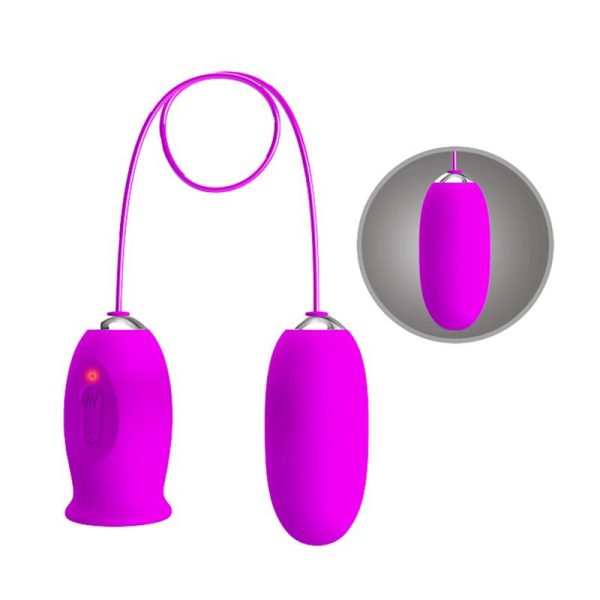 Daisy Huevo Vibrador y Estimulador con Lengua - imagen 6