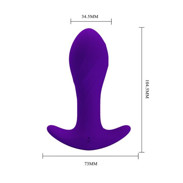 Estimulador Anal con Vibración Púrpura - imagen 3