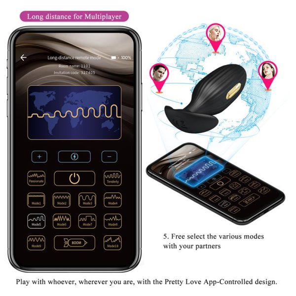 Jefferson Plug Anal con Electroshock y APP - imagen 2