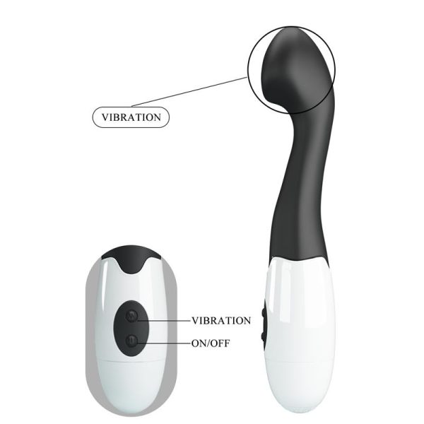 Vibrador Charles 30 funciones Negro - imagen 4