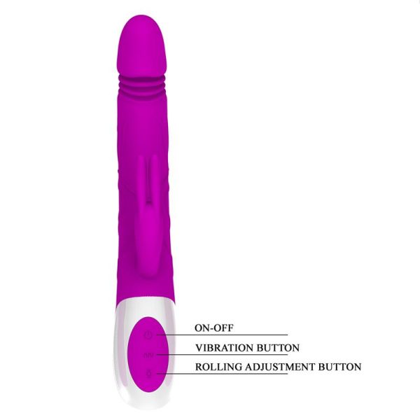 Vibrador con Bolas Rolling y Movimiento Up and Down Adrian - imagen 4