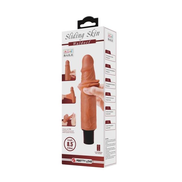 Dildo Sliding Skin Waldorf 8,5 - imagen 3