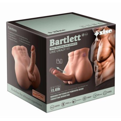 Bertlett torso masturbador con Pene y Ano, Vibración y Thrusting