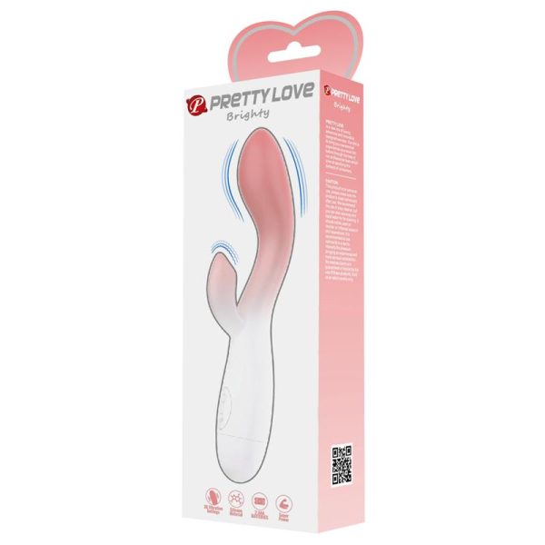Brighty Vibrador Blanco y Rosa - imagen 2