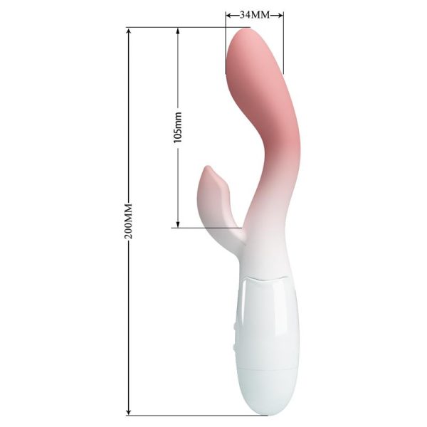 Brighty Vibrador Blanco y Rosa - imagen 7