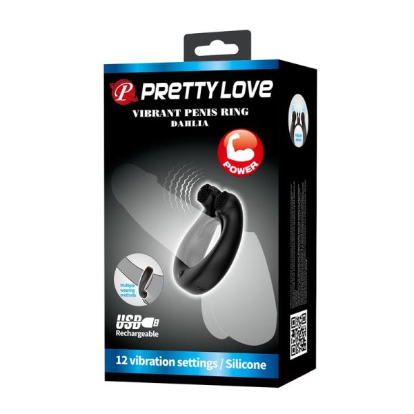 Dhalia Anillo para el Pene con Vibración - imagen 6
