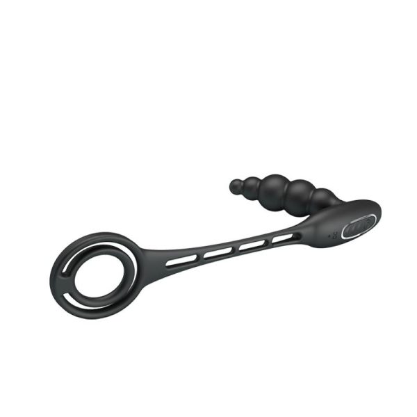 Plug Anal con Anillo para el Pene con Vibración - imagen 7