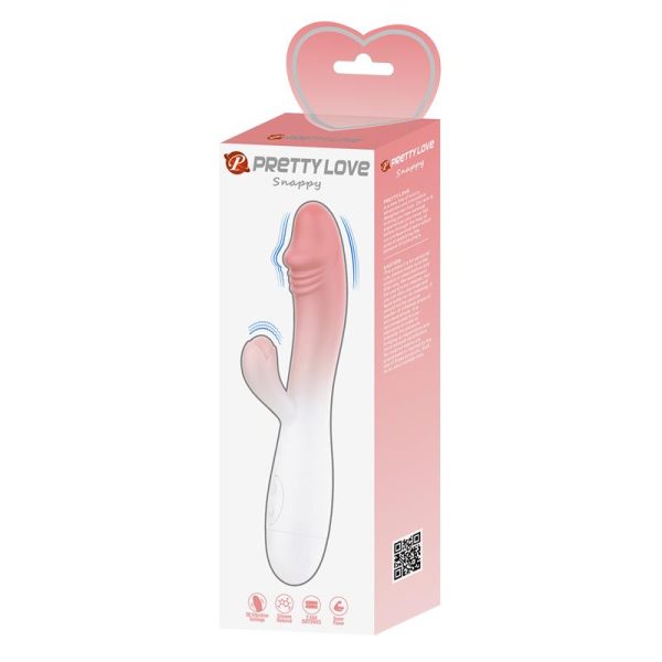 Snappy Vibrador Blanco y Rosa - imagen 3