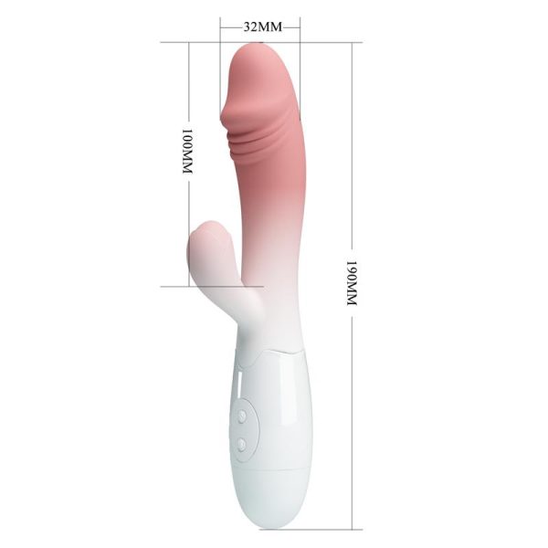 Snappy Vibrador Blanco y Rosa - imagen 6