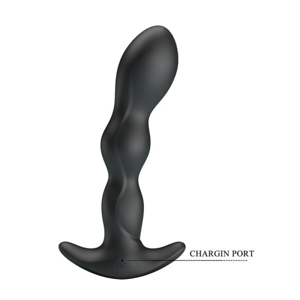 Yale Plug Anal con Vibración Negro - imagen 2
