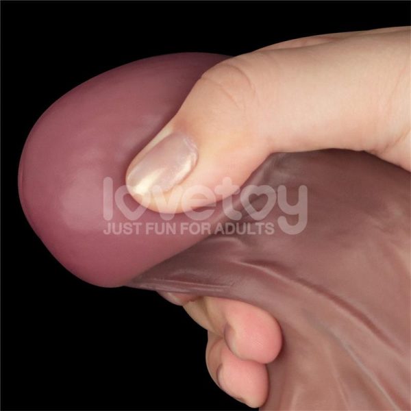 Dildo Dual Layer Articulable XXL 14,5 - imagen 5