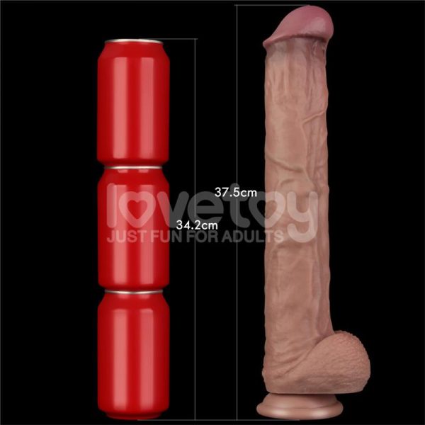 Dildo Dual Layer Articulable XXL 14,5 - imagen 9