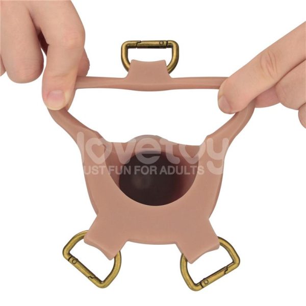 Ingen Arnés Ajustabe con Dildo Hueco 9 Enhanced Set XS/S/M - imagen 9