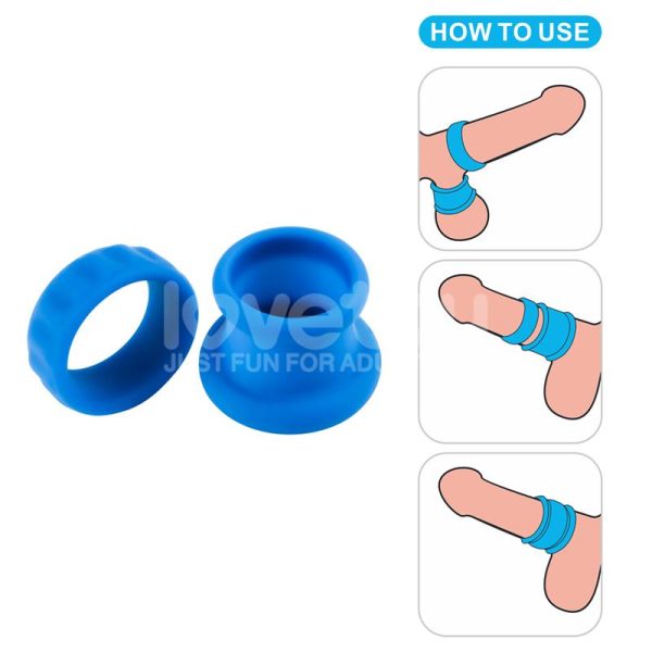 Pinnacle Pro Twin Flex Stretcher Anillo Doble para el Pene - imagen 2
