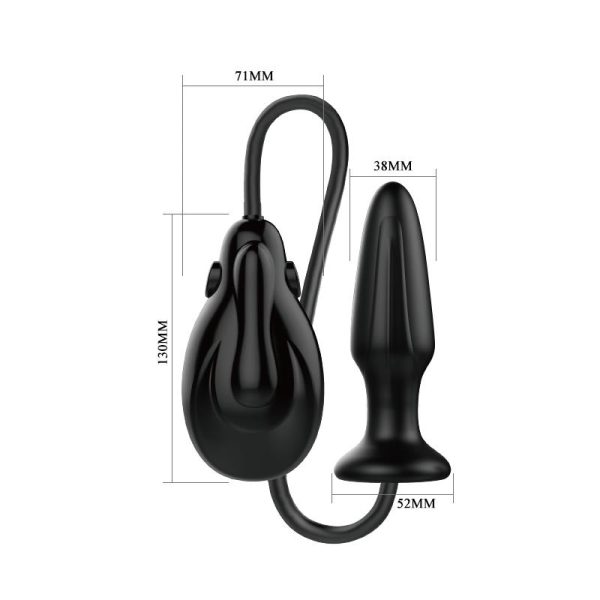 Mr. Play Inflatable Vibrating Anal Plug Clave 50 - imagen 4