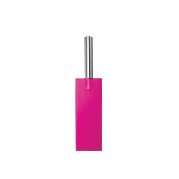 Shots Ouch! Whips and Paddles Leather Pala Rosa