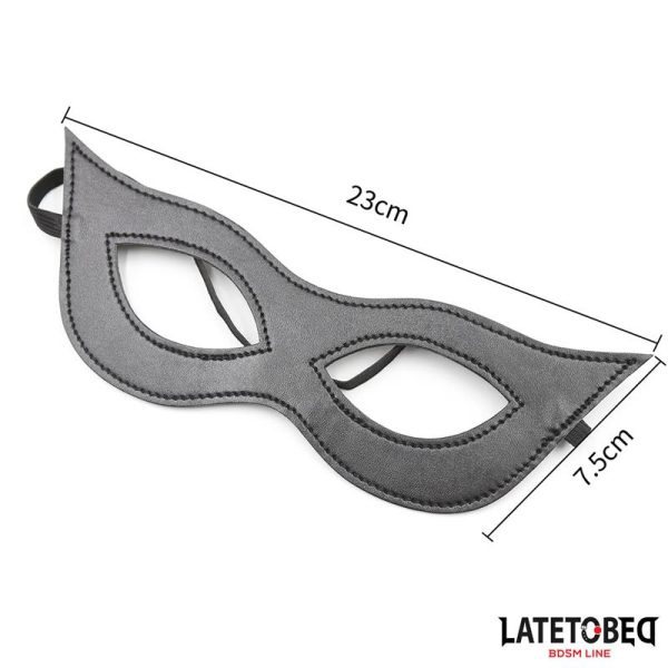 Antifaz Negro Elástico - imagen 2