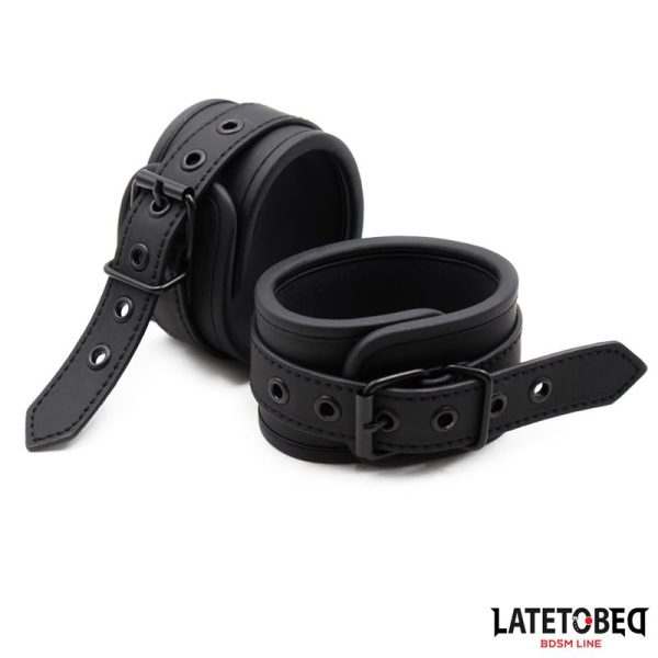 Esposas Neopreno Ajustables Negro