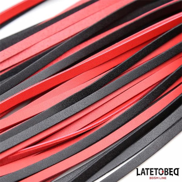 Flogger  65cm Negro y Rojo - imagen 2