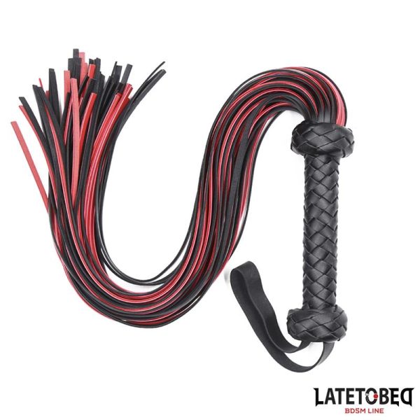 Flogger  65cm Negro y Rojo - imagen 4