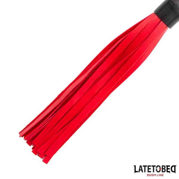 Flogger Mini Rojo y Negro 28cm - imagen 2