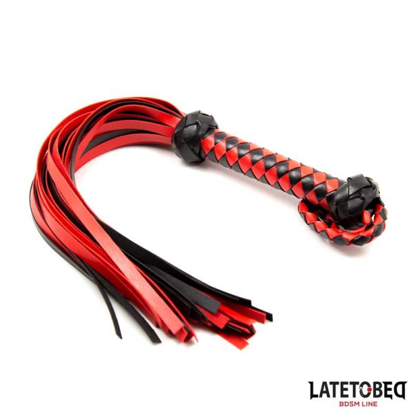 Flogger Rojo y Negro  50cm - imagen 4