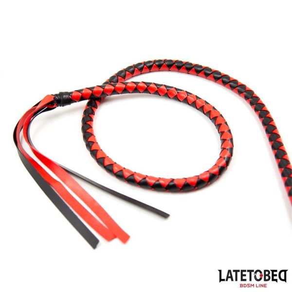Látigo Largo Rojo y Negro - imagen 3