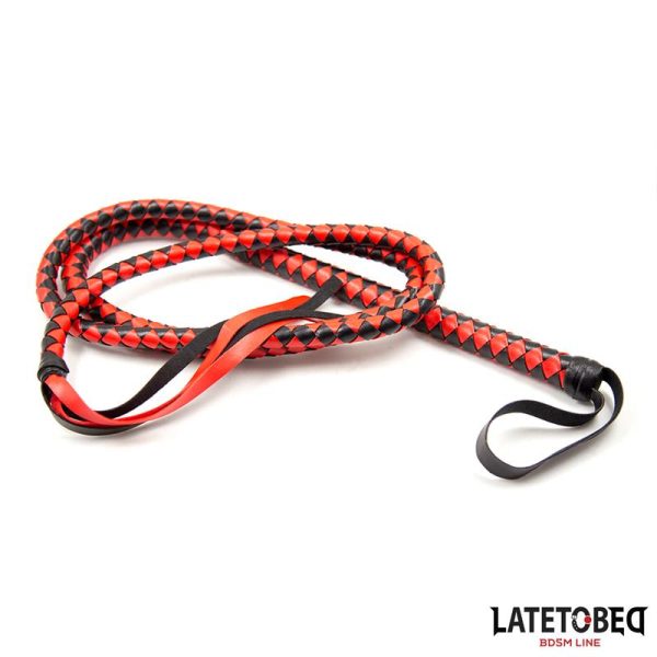 Látigo Largo Rojo y Negro - imagen 4
