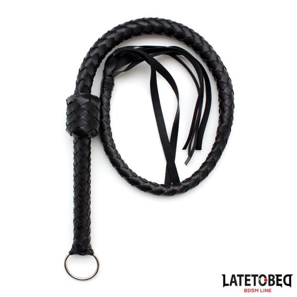 Látigo Trenzado Negro