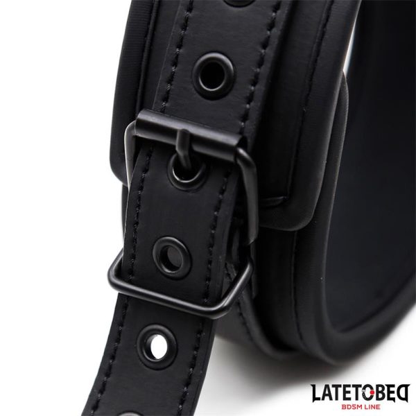 Set Collar y Correa Neopreno Negro - imagen 3
