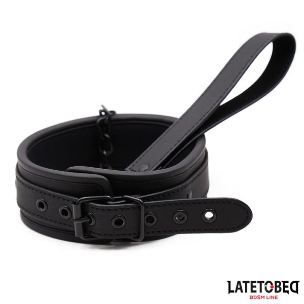 Set Collar y Correa Neopreno Negro - imagen 6