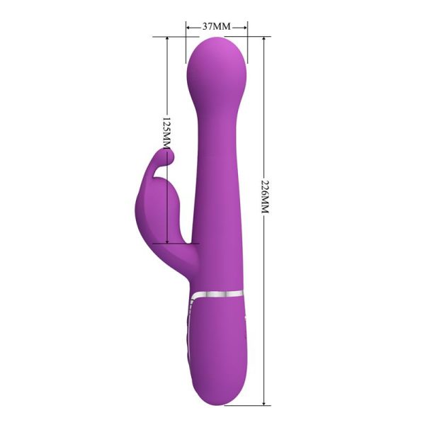 Dejon Vibrador con Thrusting y Rotación Twinkled - imagen 2