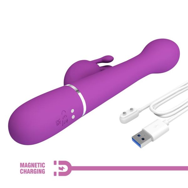 Dejon Vibrador con Thrusting y Rotación Twinkled - imagen 5