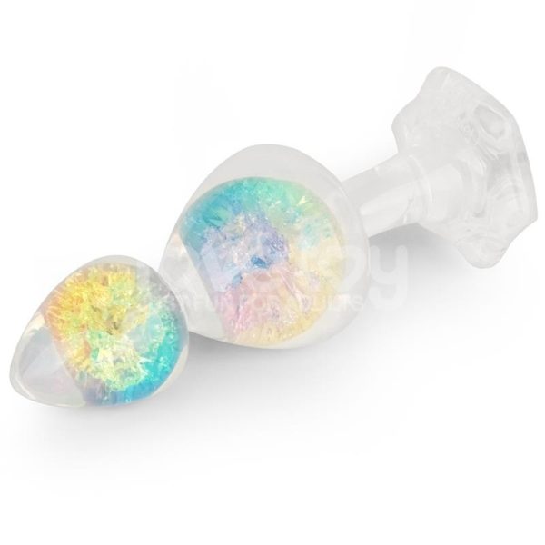 Gemoria Plug Anal de Silicona con Centro de Cristal Multicolor - imagen 9