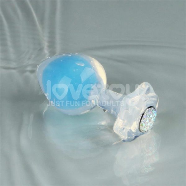 Gemoria Plug Anal Silicona Bola Interna Acero Brilla en la Oscuridad - imagen 11