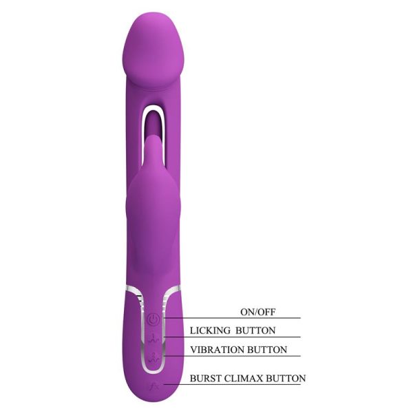 Kampas Vibrador con Lengua Lila - imagen 5