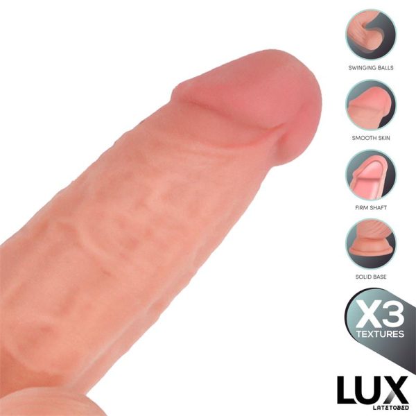 Lars Dildo Triple Densidad con Testículos Oscilantes 7.6 - imagen 7