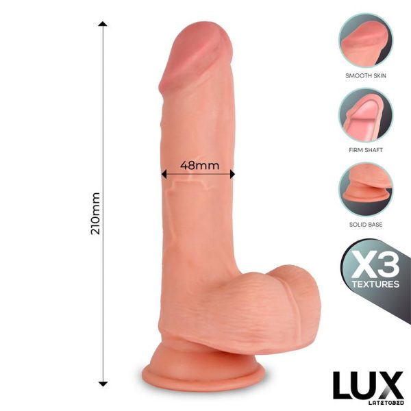 Max Dildo Triple Densidad con Testículos 8.2 - imagen 5