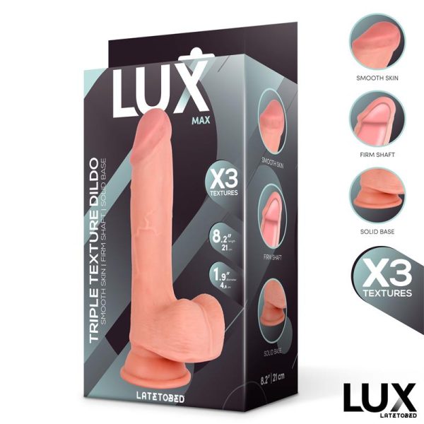 Max Dildo Triple Densidad con Testículos 8.2 - imagen 6