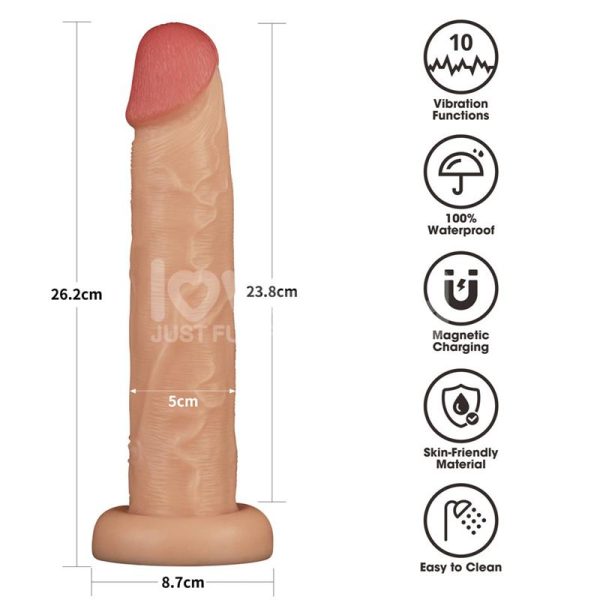 Power Basics Dildo con Vibración 10 - imagen 7