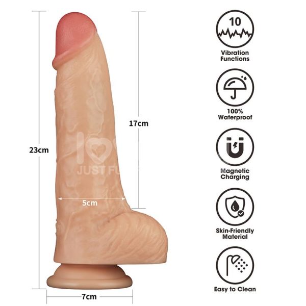 Power Basics Dildo con Vibración 9 - imagen 2