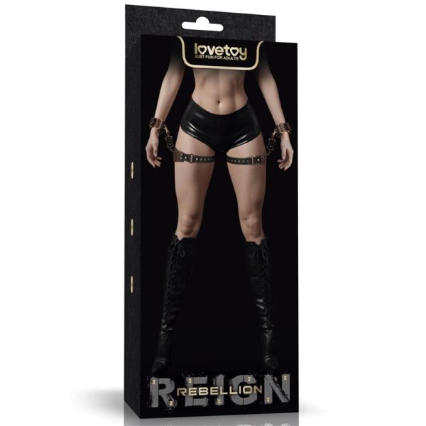 Rebellion Reign Set de Restricciones para Muslos y Muñecas - imagen 17