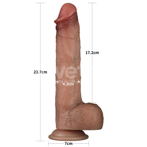 Sliding Pro Dildo Piel Deslizante-Retractil Dual Layer 9 - imagen 6
