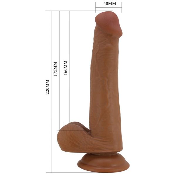 Tallen Dildo con Piel Deslizante-Retractil 22 cm - imagen 7