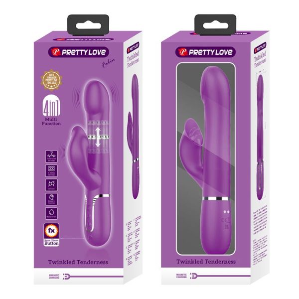 Zalin Vibrador con Bolas Rotatorias y Lengua - imagen 2