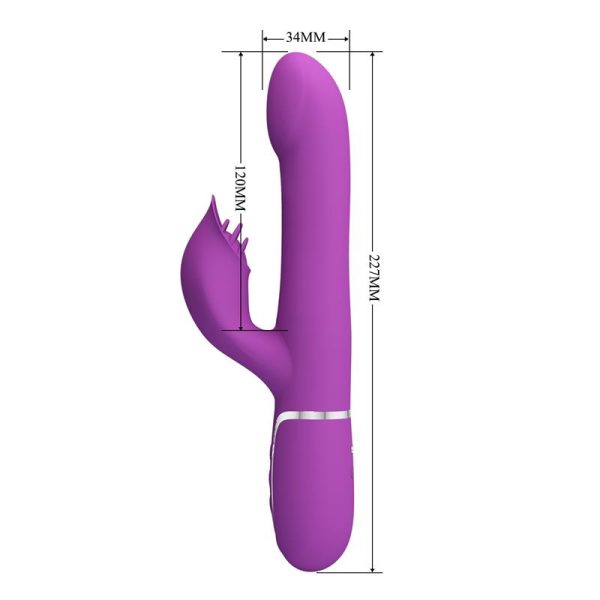 Zalin Vibrador con Bolas Rotatorias y Lengua - imagen 4
